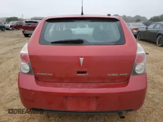 2009 Pontiac Vibe with VIN 5Y2SM67009Z475842, listed as a Copart auction lot 78283184 with 204,767 mi miles and Salvage Title. Bid and sale history available at carsss.com. Image 6.