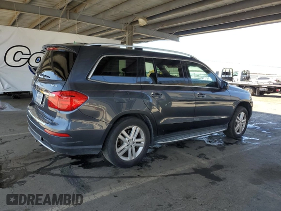2014 Mercedes-Benz GL 450 with VIN 4JGDF7CE6EA292783, listed as a Copart auction lot 62037575 with 132,475 mi miles and Clean title. Bid and sale history available at DreamBid. Image 3.