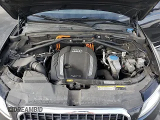 2015 Audi Q5 Hybrid Prestige with VIN WA1C8AFP9FA031177, listed as a Copart auction lot 76412954 with 85,254 mi miles and Salvage title. Bid and sale history available at DreamBid. Image 12.