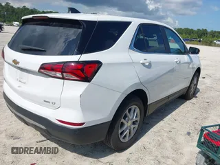 2023 Chevrolet Equinox LT z VIN 3GNAXTEG1PS216392, wystawiony jako IAAI lot #42810323 z przebiegiem 36 712 mil mil oraz . Historia ofert i sprzedaży dostępna na DreamBid. Obrazek 4.