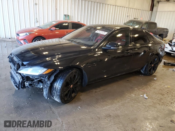 2021 Jaguar XF R-Dynamic SE with VIN SAJBL4GX0MCY88913, listed as a Copart auction lot 42523125 with 37,418 mi miles and Non Repairable. Bid and sale history available at carsss.com. Image 1.