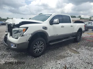 2016 Nissan Titan SV with VIN 1N6BA1F24GN507501, listed as a Copart auction lot 54358595 with 112,990 mi miles and Salvage title. Bid and sale history available at DreamBid. Image 1.
