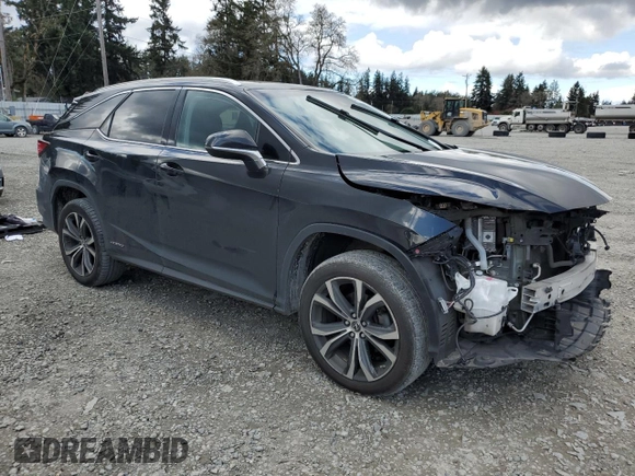 2019 Lexus RX with VIN JTJDGKCA5K2007494, listed as a Copart auction lot 47638514 with 126,150 mi miles. Bid and sale history available at carsss.com. Image 4.