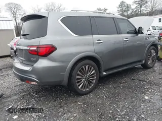 2018 Infiniti QX80 with VIN JN8AZ2NE7J9195445, listed as a IAAI auction lot 41409349 with 133,241 mi miles and . Bid and sale history available at DreamBid. Image 4.