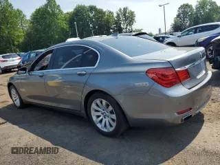 2010 BMW 7 Series 750Li xDrive with VIN WBAKC8C5XAC430699, listed as a Copart auction lot 59539825 with Not provided miles and Salvage title. Bid and sale history available at DreamBid. Image 2.