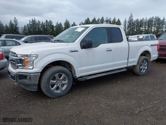 2018 Ford F-150 XL with VIN 1FTFX1EG9JKC44950, listed as a IAAI auction lot 41320276 with 67,496 mi miles. Bid and sale history available at carsss.com. Image 2.