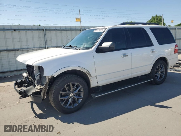 2017 Ford Expedition Limited с VIN 1FMJU2AT9HEA83306, выставлен на аукционе Copart как лот 60143695 с пробегом 74 021 миль миль и Списание • Salvage title. История ставок и продаж доступна на DreamBid. Изображение 1.