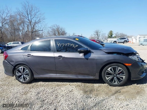 2016 Honda Civic Sedan EX-T with VIN 19XFC1F31GE031879, listed as a IAAI auction lot 41759467 with 156,882 mi miles. Bid and sale history available at carsss.com. Image 14.