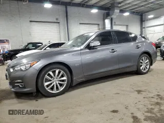 2017 Infiniti Q50 Premium z VIN JN1EV7AR3HM840374, wystawiony jako Copart lot #47494535 z przebiegiem 58 861 mil mil oraz Szkoda całkowita • Salvage title. Historia ofert i sprzedaży dostępna na DreamBid. Obrazek 1.