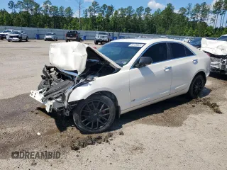 2014 Cadillac ATS Luxury AWD with VIN 1G6AH5SX8E0148878, listed as a Copart auction lot 55159824 with 101,555 mi miles and Salvage Title. Bid and sale history available at carsss.com. Image 1.