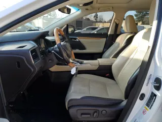 2018 Lexus RX with VIN JTJGZKCA7J2004019, listed as a Copart auction lot 89269035 with 123,825 mi miles and Salvage Title. Bid and sale history available at carsss.com. Image 7.