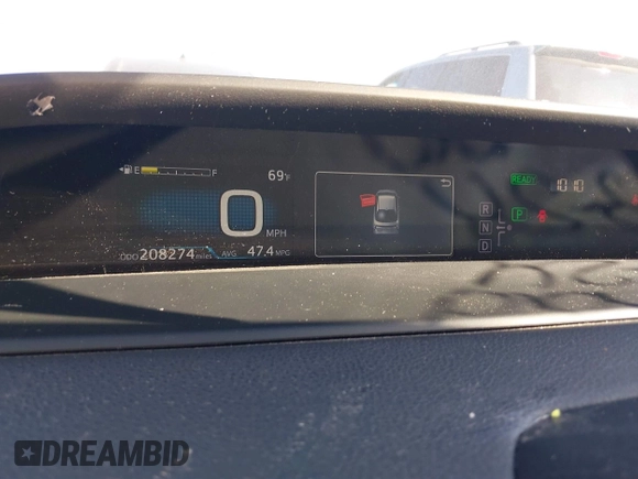 2017 Toyota Prius Two z VIN JTDKBRFU3H3034137, wystawiony jako IAAI lot #41851134 z przebiegiem 208 274 mil mil oraz . Historia ofert i sprzedaży dostępna na DreamBid. Obrazek 7.