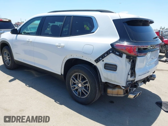 2025 GMC Acadia AWD Elevation z VIN 1GKENNRS9SJ216827, wystawiony jako IAAI lot #42408304 z przebiegiem 6 359 mil mil oraz . Historia ofert i sprzedaży dostępna na DreamBid. Obrazek 3.
