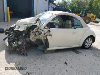 2007 Volkswagen Beetle with VIN 3VWRF31Y07M407560, listed as a Copart auction lot 67499934 with Not provided miles and Salvage title. Bid and sale history available at DreamBid. Image 1.