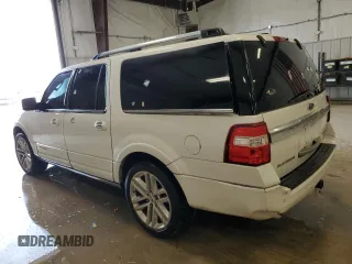 2016 Ford Expedition EL Platinum with VIN 1FMJK1LT3GEF05677, listed as a Copart auction lot 77033294 with 145,059 mi miles and Clean Title. Bid and sale history available at carsss.com. Image 2.