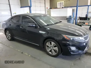 2015 Kia Optima Hybrid EX with VIN KNAGN4AD6F5091437, listed as a Copart auction lot 73560394 with 214,966 mi miles and Clean Title. Bid and sale history available at carsss.com. Image 4.