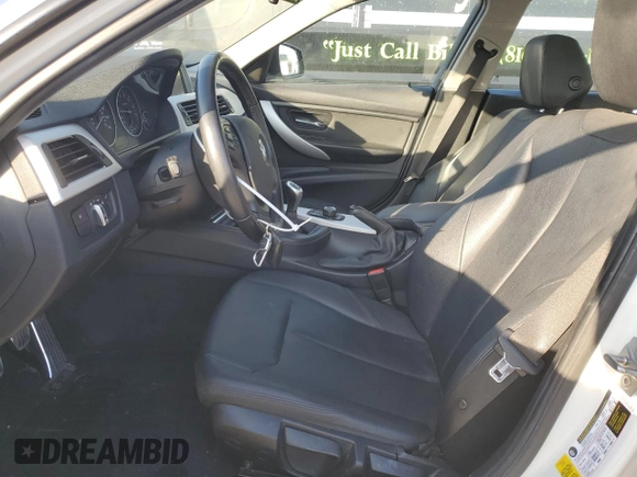 2013 BMW 3 Series 320i with VIN WBA3B1C50DF078329, listed as a Copart auction lot 85543174 with 207,120 mi miles and Salvage Title. Bid and sale history available at carsss.com. Image 7.