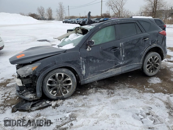 2016 Mazda CX-5 Grand Touring with VIN JM3KE4DY6G0889549, listed as a Copart auction lot 45271505 with Not Provided miles and Non Repairable. Bid and sale history available at carsss.com. Image 1.