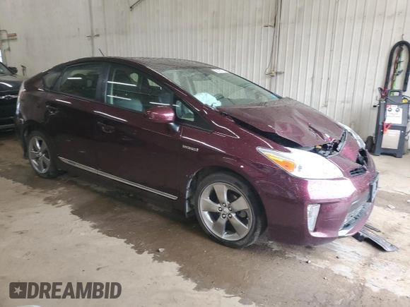 2013 Toyota Prius One z VIN JTDKN3DU1D5606098, wystawiony jako Copart lot #59498875 z przebiegiem 174 631 mil mil oraz Szkoda całkowita • Salvage title. Historia ofert i sprzedaży dostępna na DreamBid. Obrazek 4.