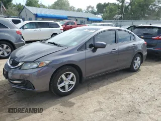 2015 Honda Civic SE z VIN 19XFB2F74FE066586, wystawiony jako Copart lot #57234635 z przebiegiem 145 908 mil mil oraz Szkoda całkowita • Salvage title. Historia ofert i sprzedaży dostępna na DreamBid. Obrazek 1.