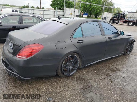 2014 Mercedes-Benz S 550 with VIN WDDUG8FB6EA067066, listed as a Copart auction lot 55267505 with 138,713 mi miles and Clean Title. Bid and sale history available at carsss.com. Image 3.