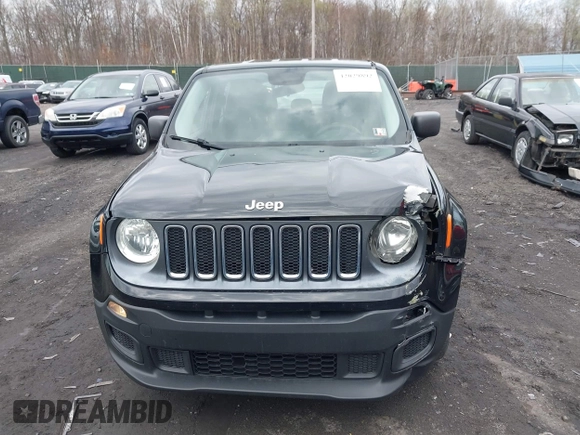 2015 Jeep Renegade Sport with VIN ZACCJBAT6FPB48168, listed as a IAAI auction lot 42029892 with 167,627 mi miles and . Bid and sale history available at DreamBid. Image 12.