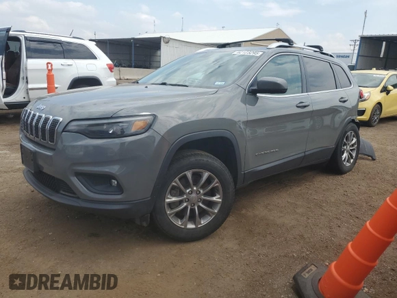2019 Jeep Cherokee Latitude Plus with VIN 1C4PJMLX9KD393973, listed as a Copart auction lot 62123295 with 79,338 mi miles and Salvage title. Bid and sale history available at DreamBid. Image 1.
