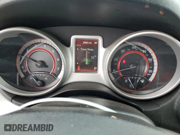 2015 Dodge Journey American Value with VIN 3C4PDCAB0FT595688, listed as a Copart auction lot 51043775 with 95,651 mi miles and Clean Title. Bid and sale history available at DreamBid. Image 9.