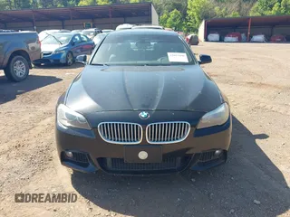 2013 BMW 5 Series 550i with VIN WBAFR9C50DDX81156, listed as a IAAI auction lot 42015608 with 99,962 mi miles and . Bid and sale history available at carsss.com. Image 12.
