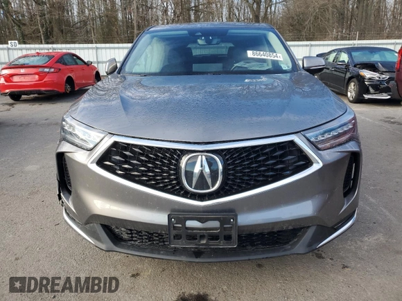 2023 Acura RDX with VIN 5J8TC2H34PL025069, listed as a Copart auction lot 86640854 with 14,790 mi miles and Salvage Title. Bid and sale history available at carsss.com. Image 5.