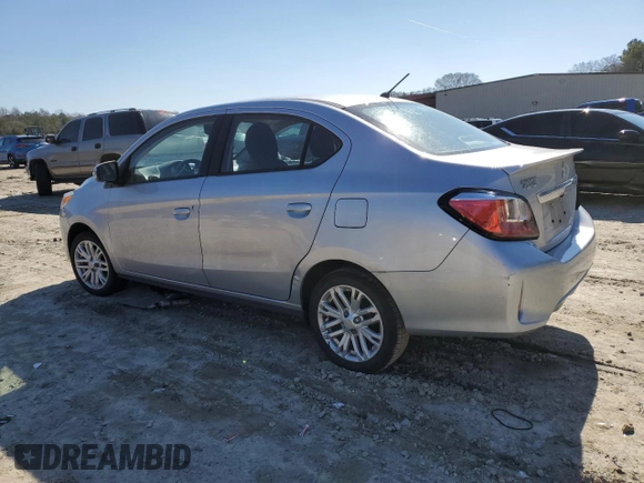 2023 Mitsubishi Mirage SE z VIN ML32FVFJ3PHF02927, wystawiony jako Copart lot #46159955 z przebiegiem 35 432 mil mil oraz Szkoda całkowita • Salvage title. Historia ofert i sprzedaży dostępna na DreamBid. Obrazek 2.