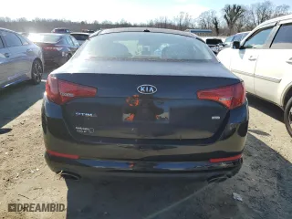 2011 Kia Optima LX with VIN KNAGM4A74B5068763, listed as a Copart auction lot 89064315 with 219,733 mi miles and Salvage Title. Bid and sale history available at carsss.com. Image 6.