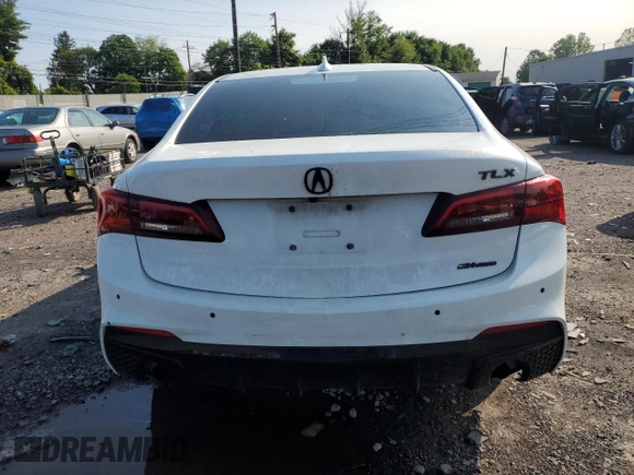 2017 Acura TLX V6 w/Technology Pkg with VIN 19UUB3F5XHA002765, listed as a Copart auction lot 59081245 with 132,618 mi miles and Salvage title. Bid and sale history available at DreamBid. Image 6.