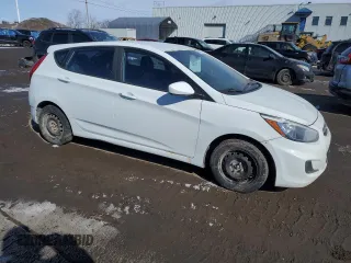 2016 Hyundai Accent SE with VIN KMHCT5AE5GU238520, listed as a Copart auction lot 47424015 with 222,125 mi miles and Salvage Title. Bid and sale history available at carsss.com. Image 4.