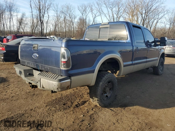 2010 Ford F-350 XL with VIN 1FTWW3BR2AEA33141, listed as a Copart auction lot 48184605 with 171,913 mi miles and Salvage title. Bid and sale history available at DreamBid. Image 3.