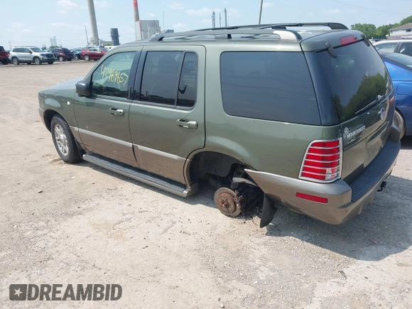 2004 Mercury Mountaineer с VIN 4M2ZU86E44ZJ51190, выставлен на аукционе IAAI как лот 42469657 с пробегом 128 784 миль миль и . История ставок и продаж доступна на DreamBid. Изображение 3.
