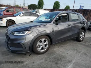 2024 Honda HR-V LX with VIN 3CZRZ2H3XRM742773, listed as a Copart auction lot 65371925 with 16,053 mi miles and Salvage title. Bid and sale history available at DreamBid. Image 1.