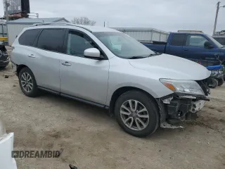 2016 Nissan Pathfinder S with VIN 5N1AR2MM6GC661703, listed as a Copart auction lot 47120825 with 101,779 mi miles and Salvage Title. Bid and sale history available at carsss.com. Image 4.