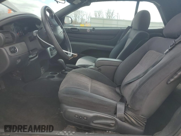 2005 Chrysler Sebring Touring с VIN 1C3EL55R45N639580, выставлен на аукционе Copart как лот 51017255 с пробегом 87 164 миль миль и Чистый • Clean title. История ставок и продаж доступна на DreamBid. Изображение 7.