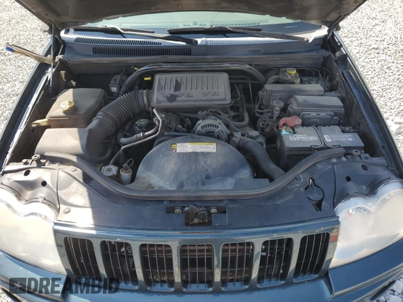 2005 Jeep Grand Cherokee Laredo with VIN 1J4HR48N75C639122, listed as a Copart auction lot 54394425 with 206,481 mi miles and Salvage title. Bid and sale history available at DreamBid. Image 12.