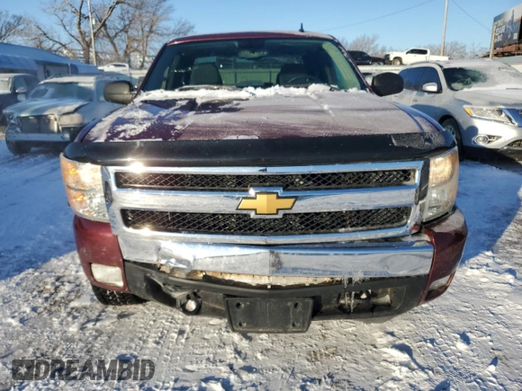 2008 Chevrolet Silverado 1500 1LT with VIN 2GCEK19J781299424, listed as a Copart auction lot 87671015 with 196,528 mi miles and Salvage Title. Bid and sale history available at DreamBid. Image 5.