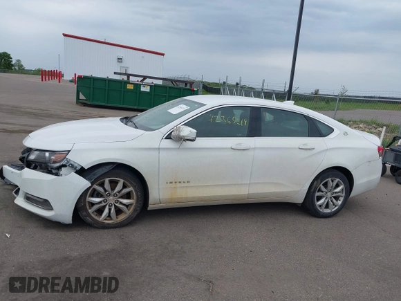 2018 Chevrolet Impala LT z VIN 2G1105S38J9151127, wystawiony jako IAAI lot #42365219 z przebiegiem 67 773 mil mil oraz . Historia ofert i sprzedaży dostępna na DreamBid. Obrazek 15.