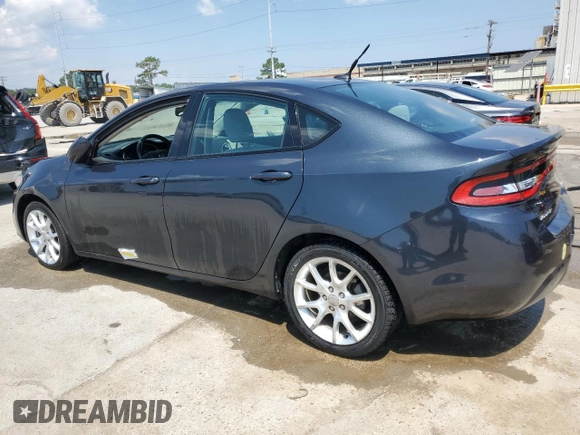 2013 Dodge Dart Rallye with VIN 1C3CDFBA2DD137163, listed as a Copart auction lot 58738844 with 108,822 mi miles and Salvage Title. Bid and sale history available at carsss.com. Image 2.