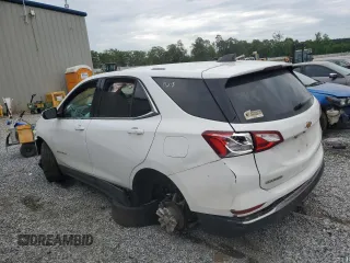2018 Chevrolet Equinox LT with VIN 3GNAXJEVXJS606983, listed as a Copart auction lot 57243435 with 115,668 mi miles and Salvage title. Bid and sale history available at DreamBid. Image 2.