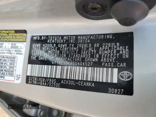 2005 Toyota Camry LE with VIN 4T1BE30K85U404527, listed as a Copart auction lot 56535345 with 74,472 mi miles and Salvage title. Bid and sale history available at DreamBid. Image 13.