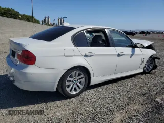 2007 BMW 3 Series 328i with VIN WBAVC53537FZ79020, listed as a Copart auction lot 57387485 with Not provided miles and Salvage title. Bid and sale history available at DreamBid. Image 3.