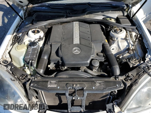 2002 Mercedes-Benz S-Class 4.3L with VIN WDBNG70J82A237141, listed as a Copart auction lot 42193475 with 247,858 mi miles and Salvage Title. Bid and sale history available at carsss.com. Image 12.