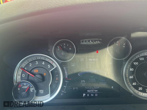 2016 Ram 1500 Big Horn with VIN 1C6RR7LM9GS201891, listed as a Copart auction lot 64616815 with 562,161 mi miles and Clean title. Bid and sale history available at DreamBid. Image 8.