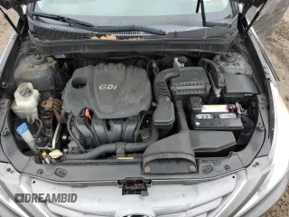 2011 Hyundai Sonata GLS with VIN 5NPEB4AC1BH151659, listed as a Copart auction lot 47637095 with 126,333 mi miles and Salvage Title. Bid and sale history available at carsss.com. Image 12.