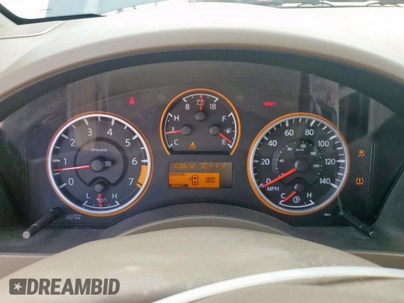2014 Nissan Titan SV с VIN 1N6BA0ED1EN505733, выставлен на аукционе Copart как лот 65436775 с пробегом 109 512 миль миль и Списание • Salvage title. История ставок и продаж доступна на DreamBid. Изображение 9.